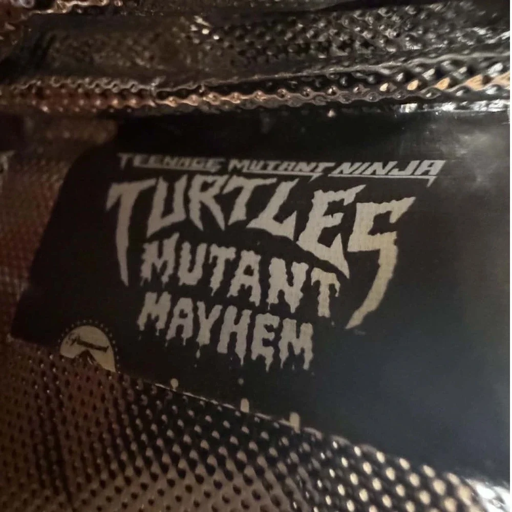 TMNT Mutant Mayhem Insulated Lunch Bag Ninja Turtles Blue Graffiti Lunch Box